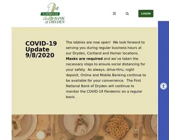 DRydenbank.com(Locally owned for over 120 years) Screenshot