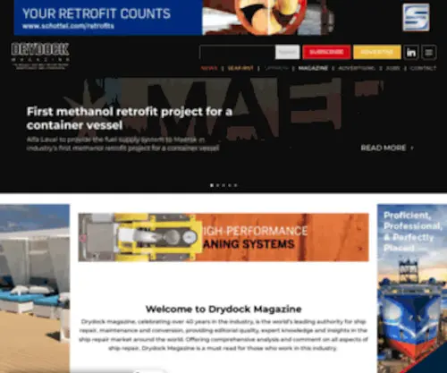 DRydockmagazine.com(Drydock magazine) Screenshot