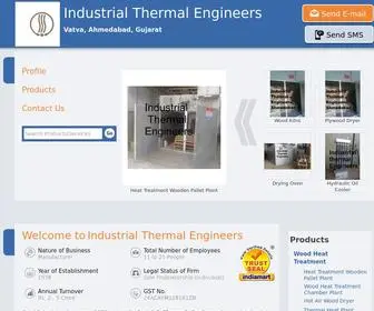 Dryerandheater.com(Industrial Thermal Engineers) Screenshot