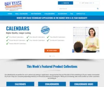 Dryeraseinnovations.com(Wall Calendars) Screenshot