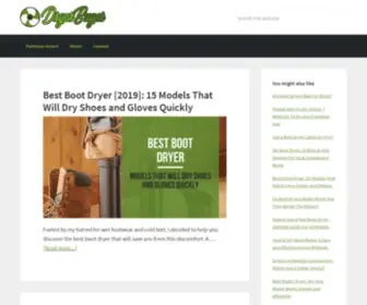 Dryerbuyer.com(Dryer Buyer) Screenshot