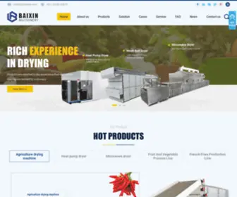 Dryersmanufacturer.com(China Manufacturer Baixin) Screenshot
