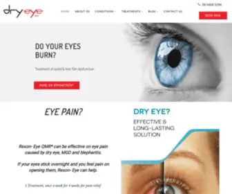 Dryeyewa.com.au(Dry Eye WA) Screenshot