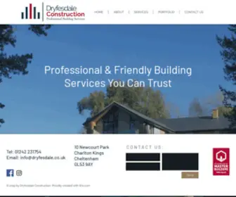 DRyfesdale.co.uk(Dryfesale Construction) Screenshot