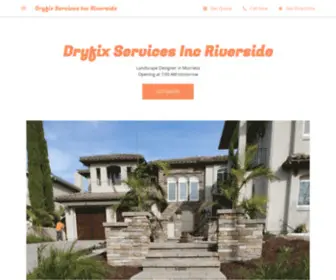 DRyfixservicesincriverside.com(Dryfix Services Inc Riverside) Screenshot