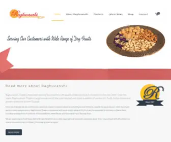 DRYfruitbox.com(Dry Fruits and) Screenshot