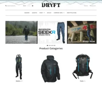 DRYFtfishing.com(Fishing Waders) Screenshot