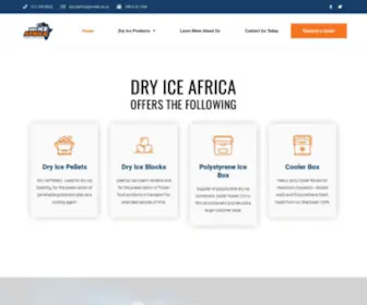 Dryiceafrica.co.za(Dry Ice For Sale) Screenshot