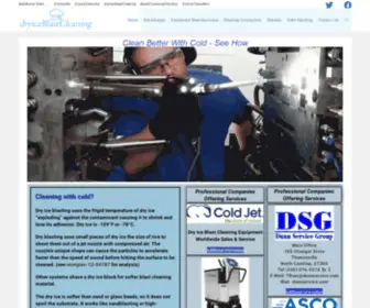 Dryiceblastcleaning.com(Dry Ice Blast Cleaning) Screenshot