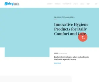DRylocktechnologies.com(Drylock Technologies) Screenshot