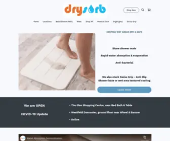 DRysorb.com.au(Drysorb stone bath & shower mats) Screenshot