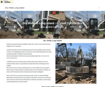 DRywellslongisland.com(Dry wells long island) Screenshot