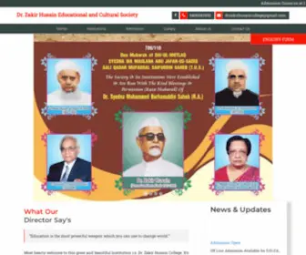 Drzakirhusain.com(Home Dr) Screenshot