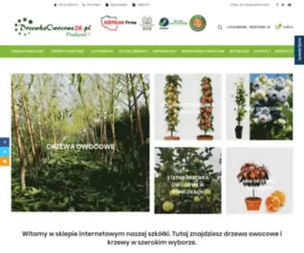Drzewkaowocowe24.pl(Drzewka owocowe i krzewy) Screenshot
