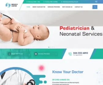 Drziaclinic.com(Dr Zia Clinic) Screenshot