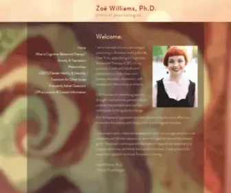 Drzoewilliams.com(Zoë Williams) Screenshot