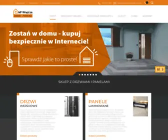 DRzwi-Podlogi.com.pl(Drzwi zewnętrzne wejściowe do domu i mieszkania oraz panele podłogowe) Screenshot