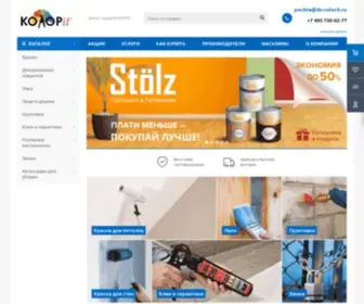 DS-Colorit.ru(Все для ремонта и отделки в магазине Декор) Screenshot