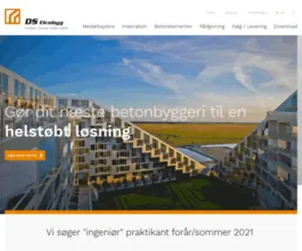 DS-Elcobyg.dk(Betonelementer) Screenshot
