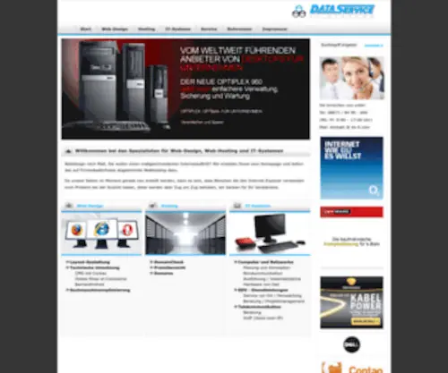 DS-IT.com(Webdesign nach Maß von DATA SERVICE IT) Screenshot