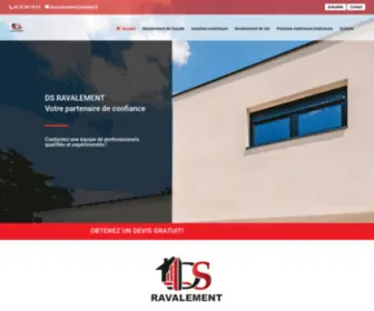 DS-Ravalement.fr(Entreprise de ravalement en Alsace) Screenshot