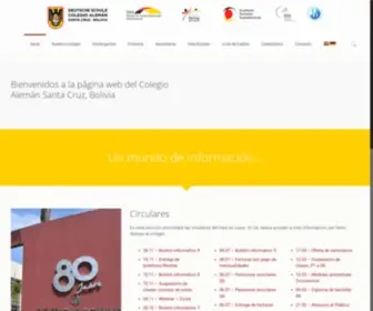 DS-Santacruz.bo(Colegio Aleman) Screenshot