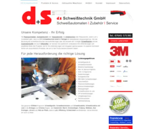 DS-SChweisstechnik.de(DS Schweisstecnik) Screenshot