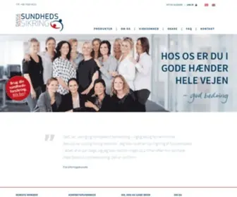DS-Sundhed.dk(Dansk Sundhedssikring) Screenshot