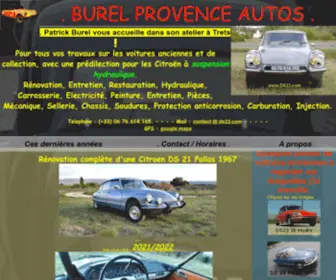 DS23.com(BUREL PROVENCE AUTOS ANCIENNES /) Screenshot