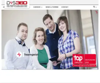 DS360Grad.com(Customer Care Services) Screenshot