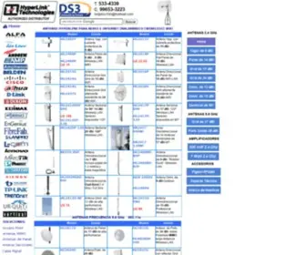 DS3Comunicaciones.com(ANTENAS HYPERLINK Wireless WIFI) Screenshot