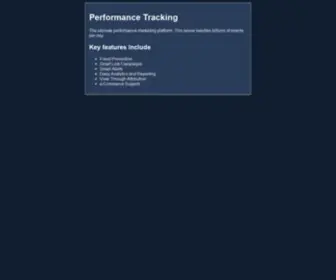 DS88TRK.com(Performance Marketing Platform) Screenshot