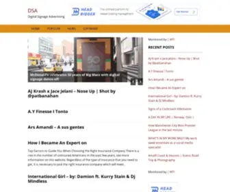 Dsa.al(Digital Signage Advertising) Screenshot