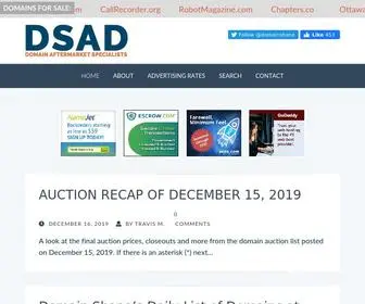 Dsad.com(Domain Name Aftermarket Specialists) Screenshot