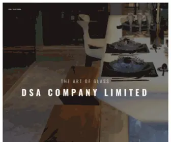 Dsaglass.com(The Art of Glass) Screenshot
