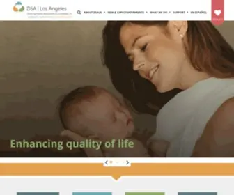 Dsala.org(Down Syndrome Association of Los Angeles) Screenshot