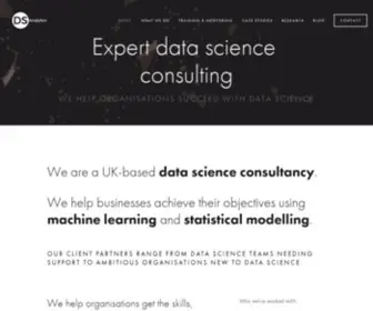 Dsanalytics.co.uk(DS Analytics) Screenshot