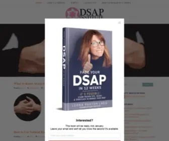 Dsapinstitute.org(The dsap institute's mission) Screenshot