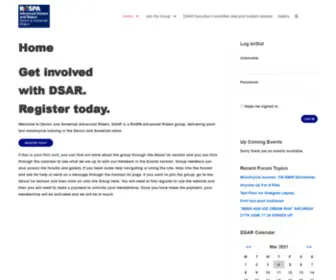 Dsar.co.uk(Devon and Somerset Advanced Riders) Screenshot