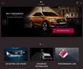 Dsautomobiles.tn(DS Automobiles) Screenshot