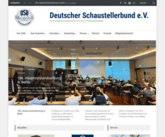 Dsbev.de(Deutscher Schaustellerbund e.V) Screenshot