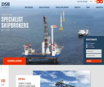 Dsboffshore.com(Specialist shipbrokers in London) Screenshot