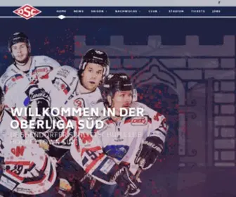 DSC-Eishockey.de(Eishockey in Deggendorf) Screenshot