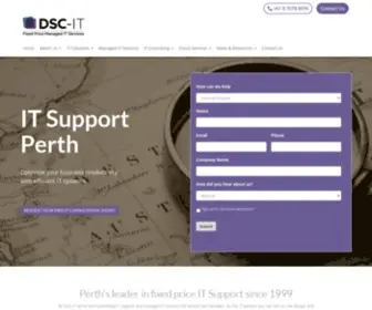 DSC-IT.com.au(IT Support Perth) Screenshot