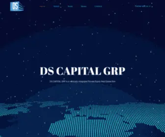 Dscapitalgrp.com(Global Investment Firm) Screenshot