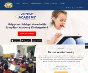 DSchool.co.ke(Dschool World of Learning) Screenshot