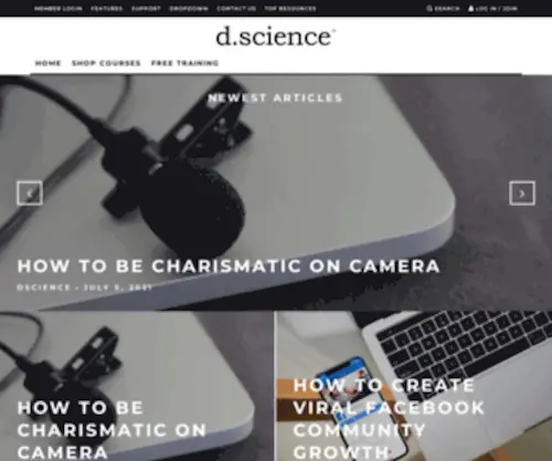 Dscience.co(Dscience) Screenshot