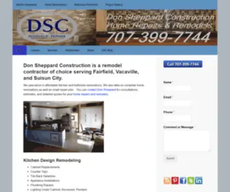 DScremodel.com(Fairfield Ca Remodeling Contractors) Screenshot