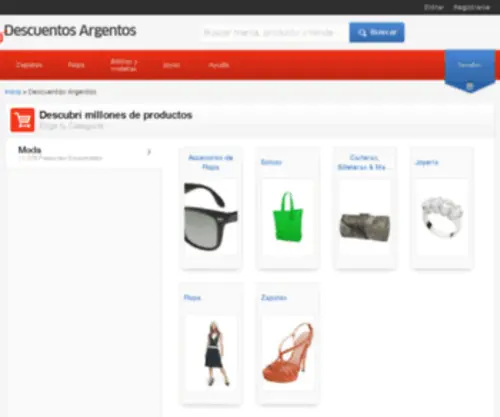 Dscuento.com.ar(Todos los cupones de descuento en Argentina) Screenshot