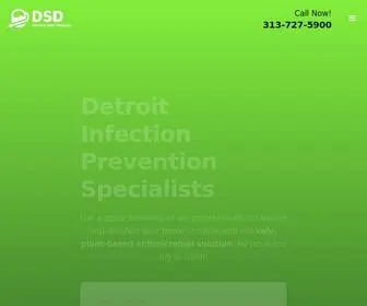 DSD313.com(Disinfectant Services In Detroit) Screenshot